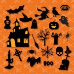Halloween Bundle SVG and DXF Cut Files