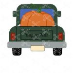 Pumpkin Pick Up SVG DXF