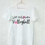 Live Love Volleyball SVG and DXF