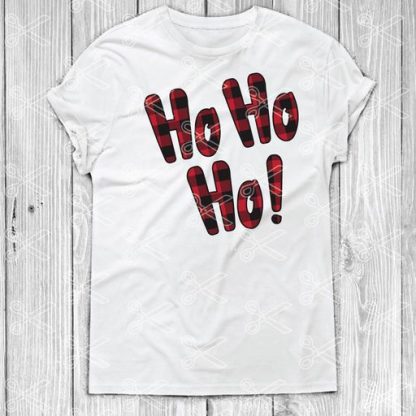 Download Ho Ho Ho! Buffalo Plaid SVG and DXF Cut files! and use it to your DIY project!