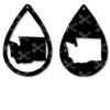Download Washington State Tear Drop Earrings SVG and DXF Cut files and use it to your DIY project!