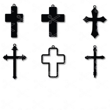 CROSS-EARRINGS-SVG-AND-DXF-CUT-FILES