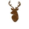 reindeer head svg and dxf cut files