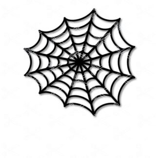 Download Spider Web Halloween decorations SVG and DXF Cut files and use it to your DIY project!