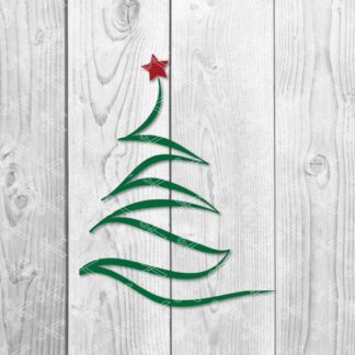 christmas tree svg