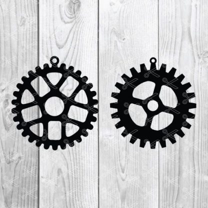Steampunk earrings