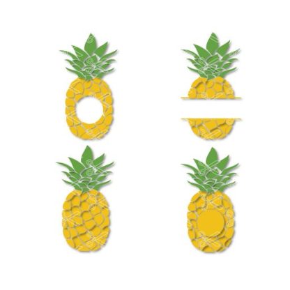Pineapple SVG Cut File