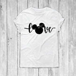 Love Mickey Mouse SVG
