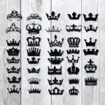 Crown SVG DXF Cutting Files - Princess Crown SVG DXF for Cricut and Silhouette