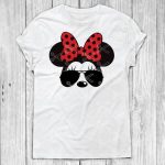 Minnie Mouse SVG PNG DXF - Minnie Sunglasses