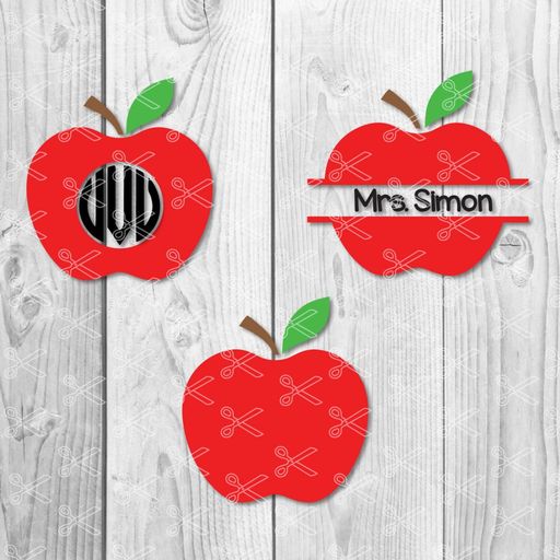 Download Apple Svg Png Dxf Cut Files Apple Monogram Clipart