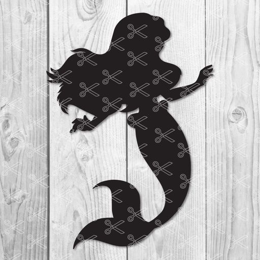 Free Free Silhouette Little Mermaid Ariel Svg Free SVG PNG EPS DXF File