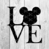 FREE Love Mickey Mouse SVG