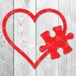 Autism SVG PNG DXF Cut Files - Autism Love
