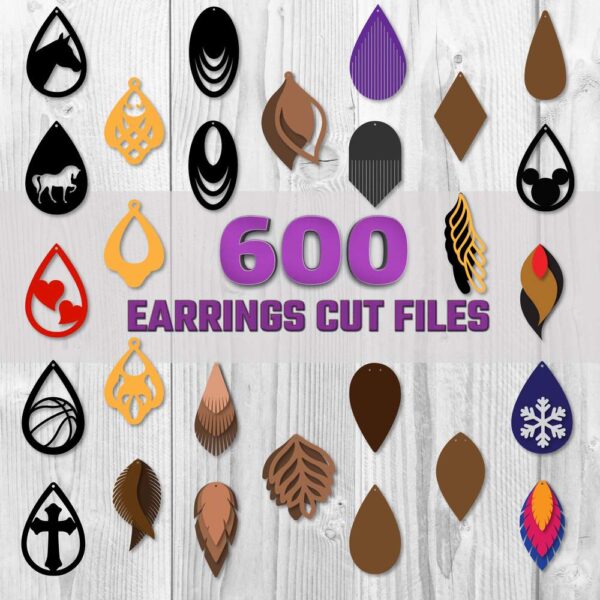 Huge Earring SVG Bundle