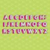 LOL Surprise Alphabet Polka Dot Font SVG