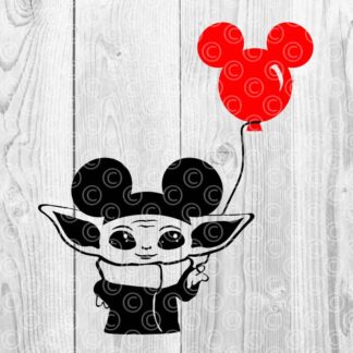 Baby Yoda Mickey Ears Disneyland