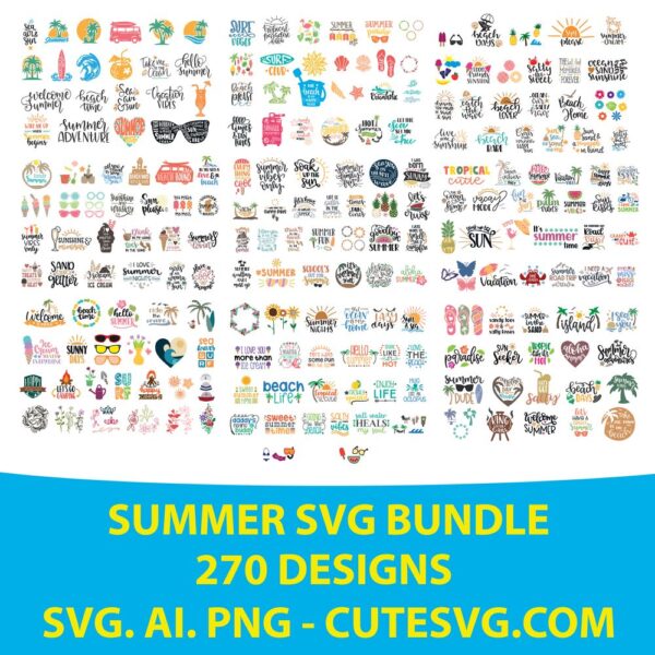 SUMMER SVG BUNDEL