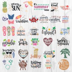 Summer Bundle SVG Clipart
