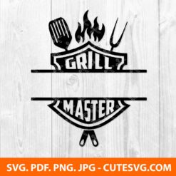 Grill Master SVG Cut File
