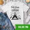 The Best Time is Spent Camping Mountains SVG DXf PNG cut files