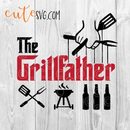 Grillfather SVG DXF PNG