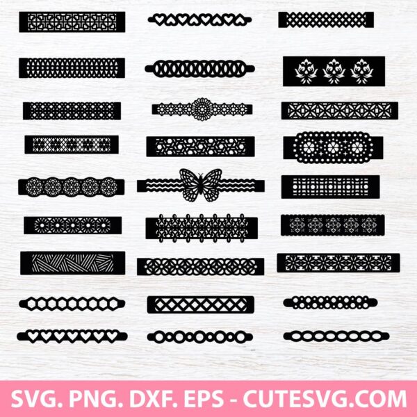 Bracelet SVG Bundle