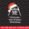 Vader Santa SVG Star Wars SVG