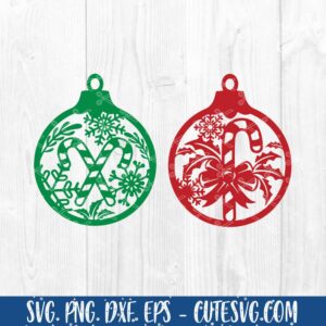 Christmas Ornament SVG