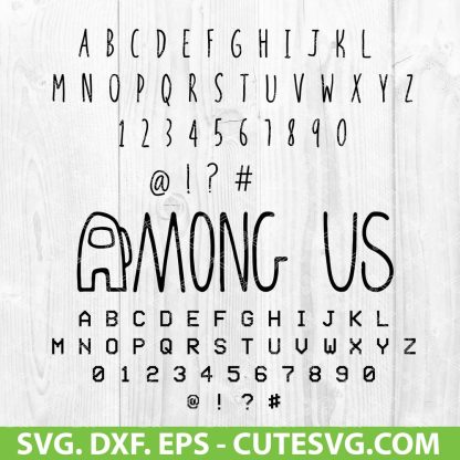 Among US Font SVG