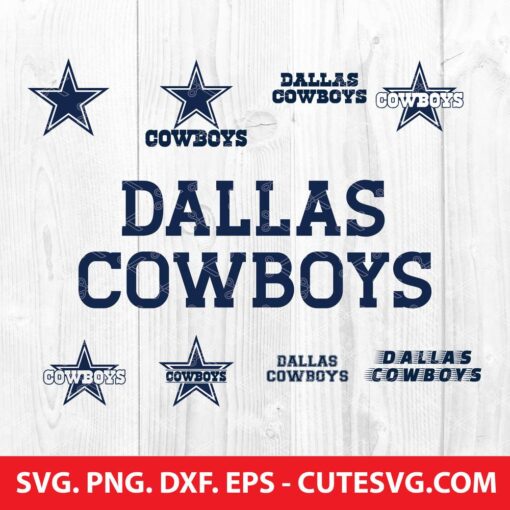 Dallas cowboys svg bundle