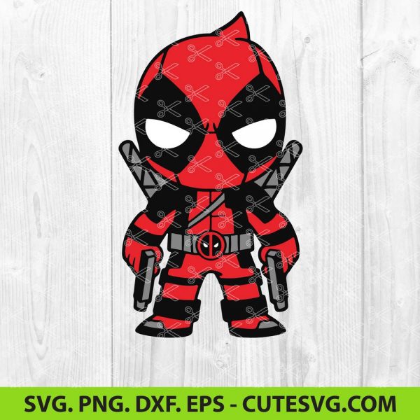 Deadpool SVG, Marvel SVG, Superhero SVG, Deadpool Logo SVG