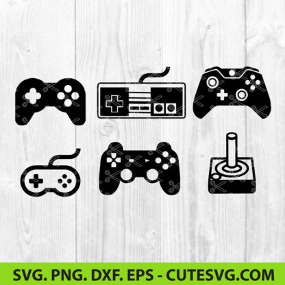 OLD-CONSOLE-CONTROLLERS-SVG-CUT-FILE