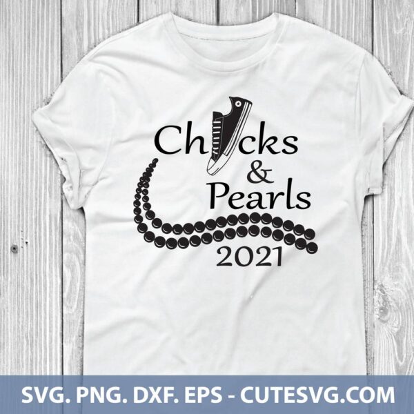 Chucks and Pearls SVG