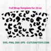 Seamless Full Wrap Leopard Print For Starbucks SVG File