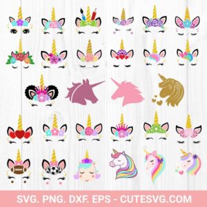 Big Unicorn SVG Bundle