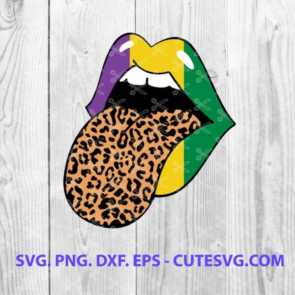 LEOPARD-MARDI-GRAS-LIPS-SVG-FILE