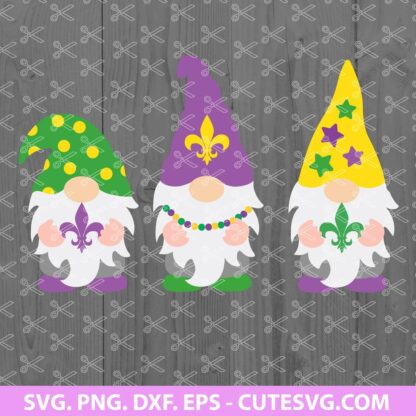 MARDI-GRAS-GNOMES-SVG-FILE