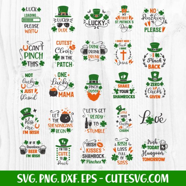 St. Patrick’s Day SVG Bundle