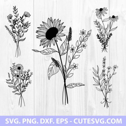 Wildflowers SVG