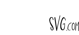 Cute SVG Logo white
