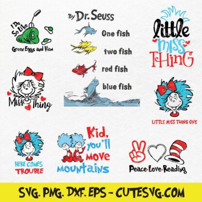 Dr. Suess Bundle SVG