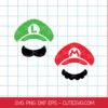 Luigi head SVG cut files