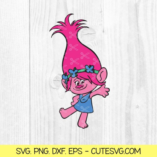 Princess Poppy SVG