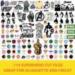 Superhero SVG, Superhero Characters, Super Hero Logo SVG, Marvel svg, Avengers svg, Superhero Cricut, Silhouette, DXF Cut Files