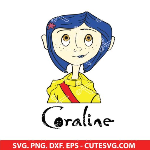 Coraline SVG Cut File