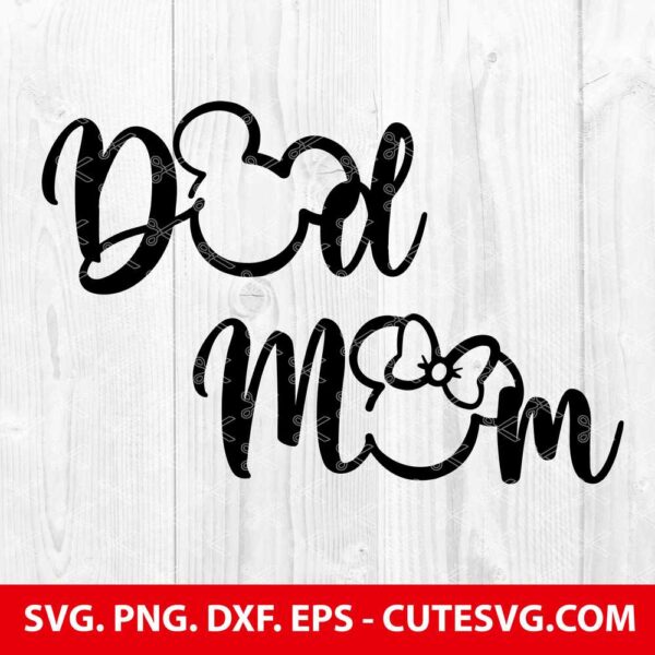 DISNEY-MOM-DAD-SVG-FILE