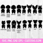 Dog Butt Bundle SVG, Dog Svg, Dog Lover SVG, Canine Clipart, Dog Paws Svg, Farmhouse Svg, png, dxf, eps, cut files