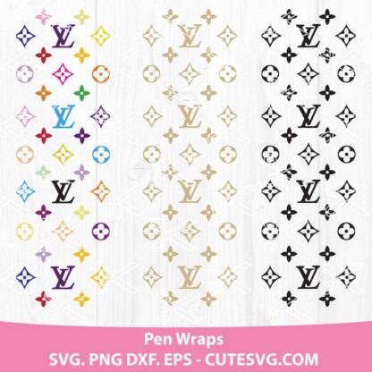 LOUIS-VUITTON-PEN-WRAPS-SVG
