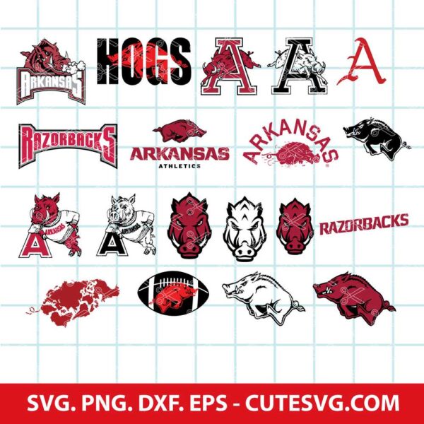 Arkansas Razorback SVG